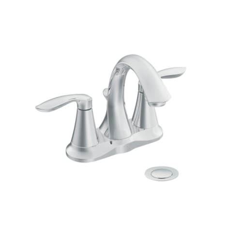 Moen Eva Bathroom Faucet, 4", 1.5 gpm, Chrome